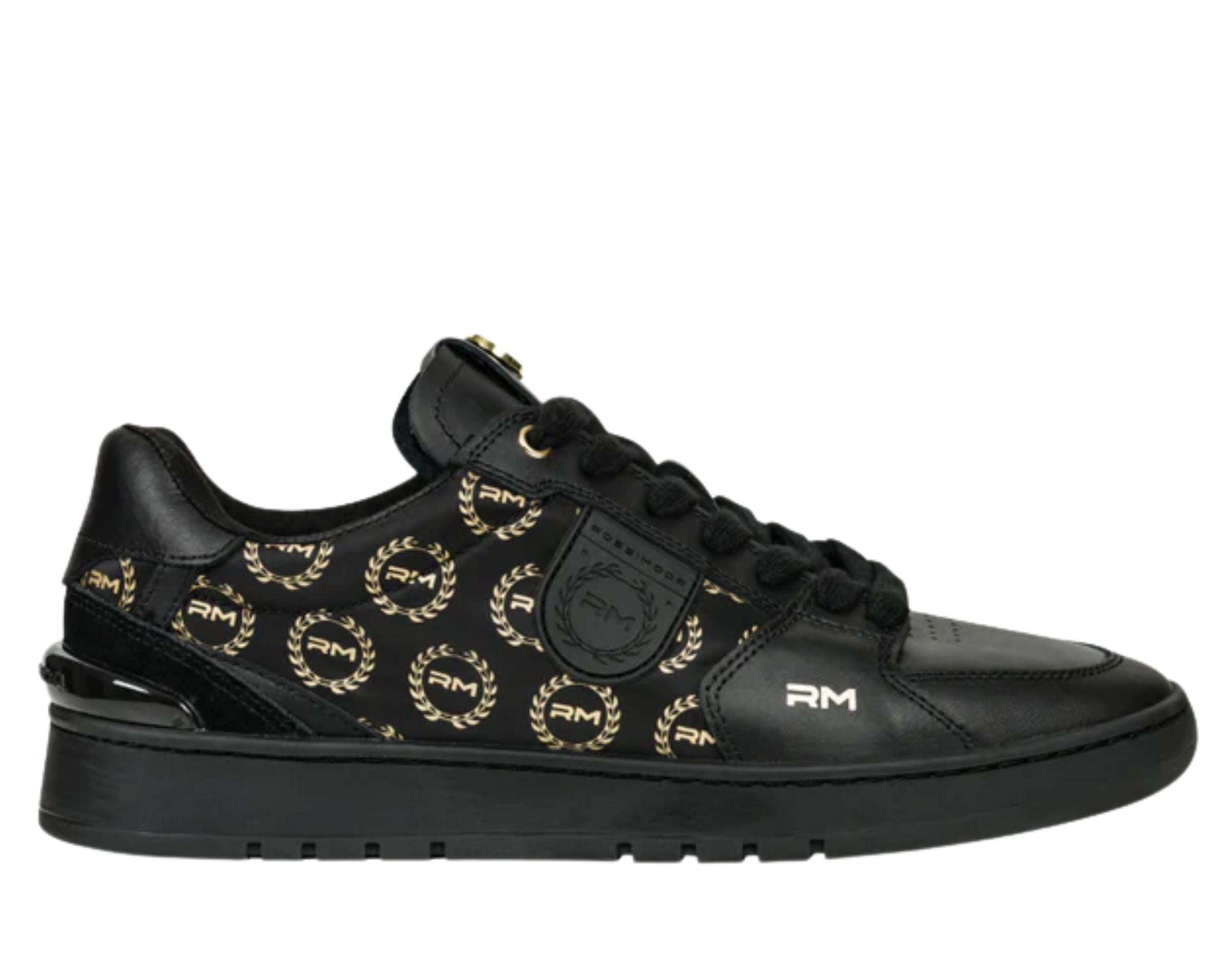 Rossimoda Sneaker Rafael Bg Low Black-Gold